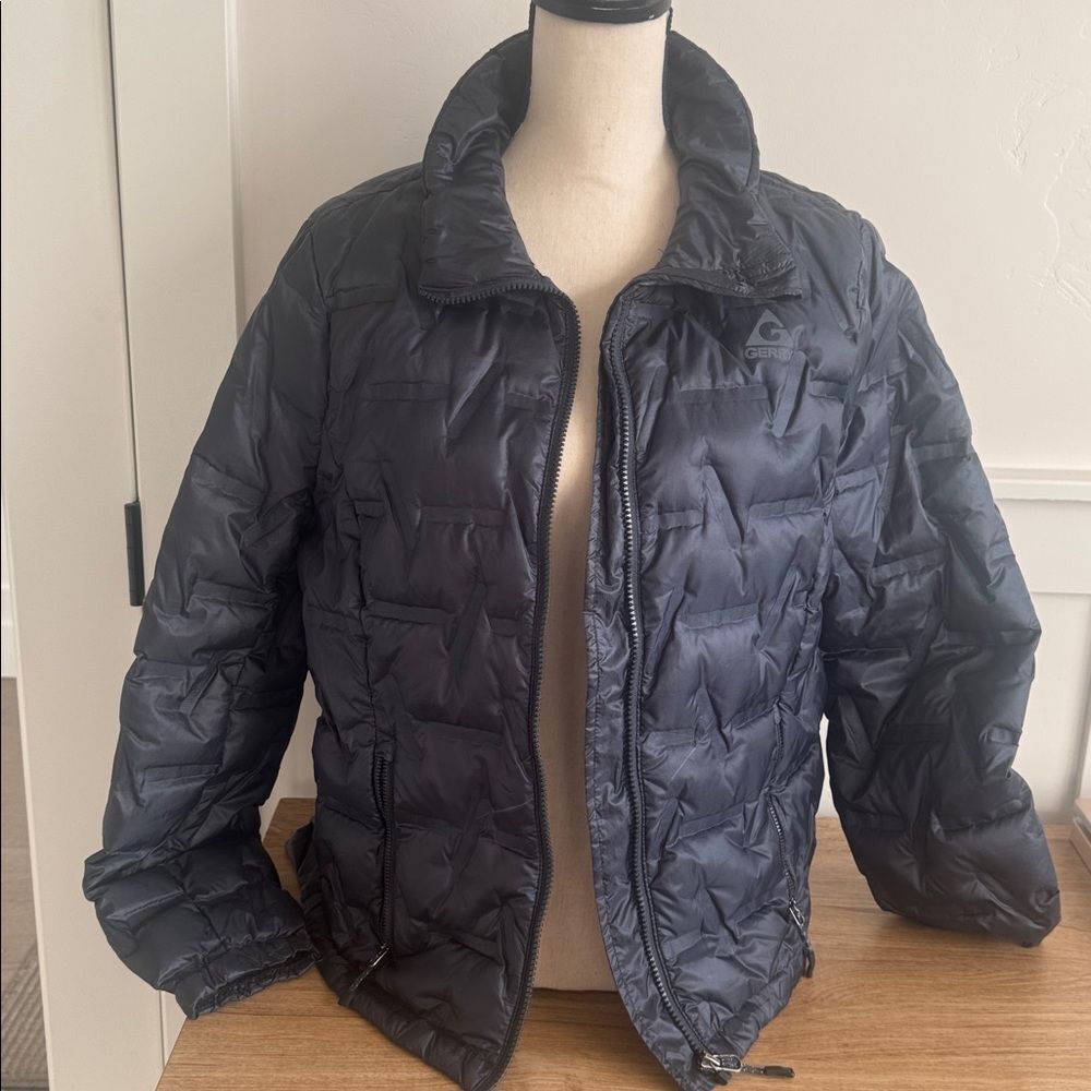 GERRY Women’s FillPower 650 Down Feathers Puffer Jacket Lightweight Warm Size L